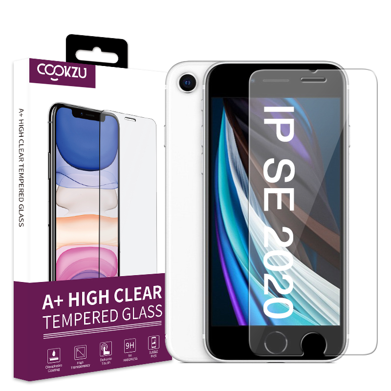 Kuuma 9H Premium karkaistu lasi -kalvo Apple Iphone SE 2020 -näytönsuojalle
